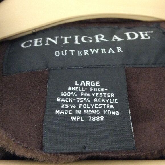 Centigrade Outerwear Brown Faux Suede Vintage Penny Lane Style  Coat - Picture 7 of 8